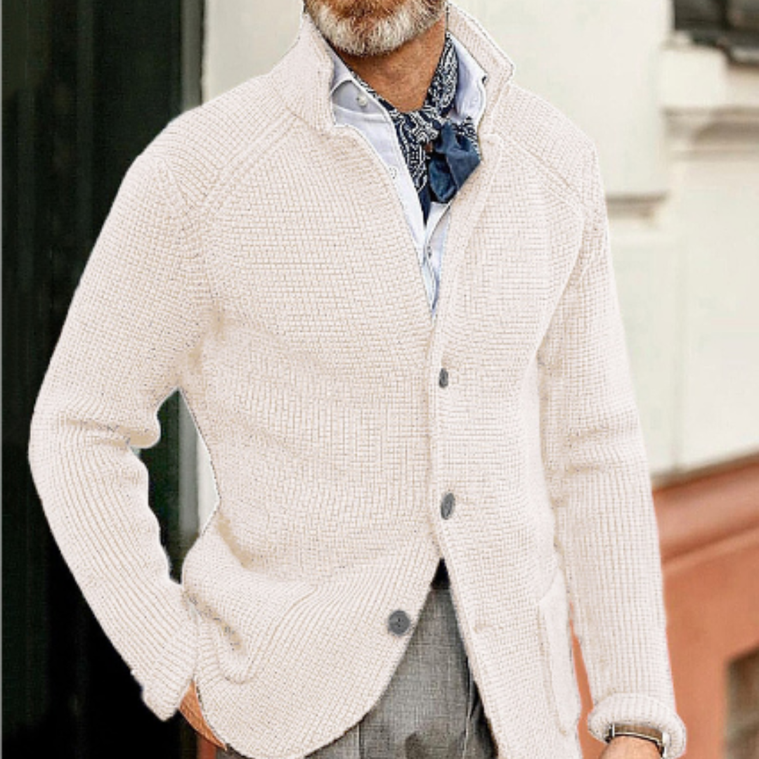 Men's Warm Cardigan Sweater | Stylish for Winter