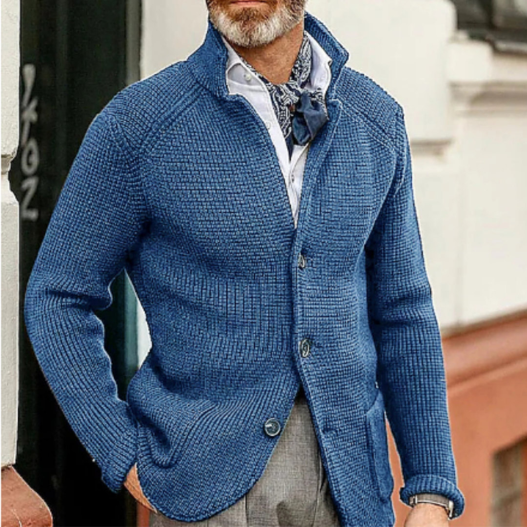 Men's Warm Cardigan Sweater | Stylish for Winter