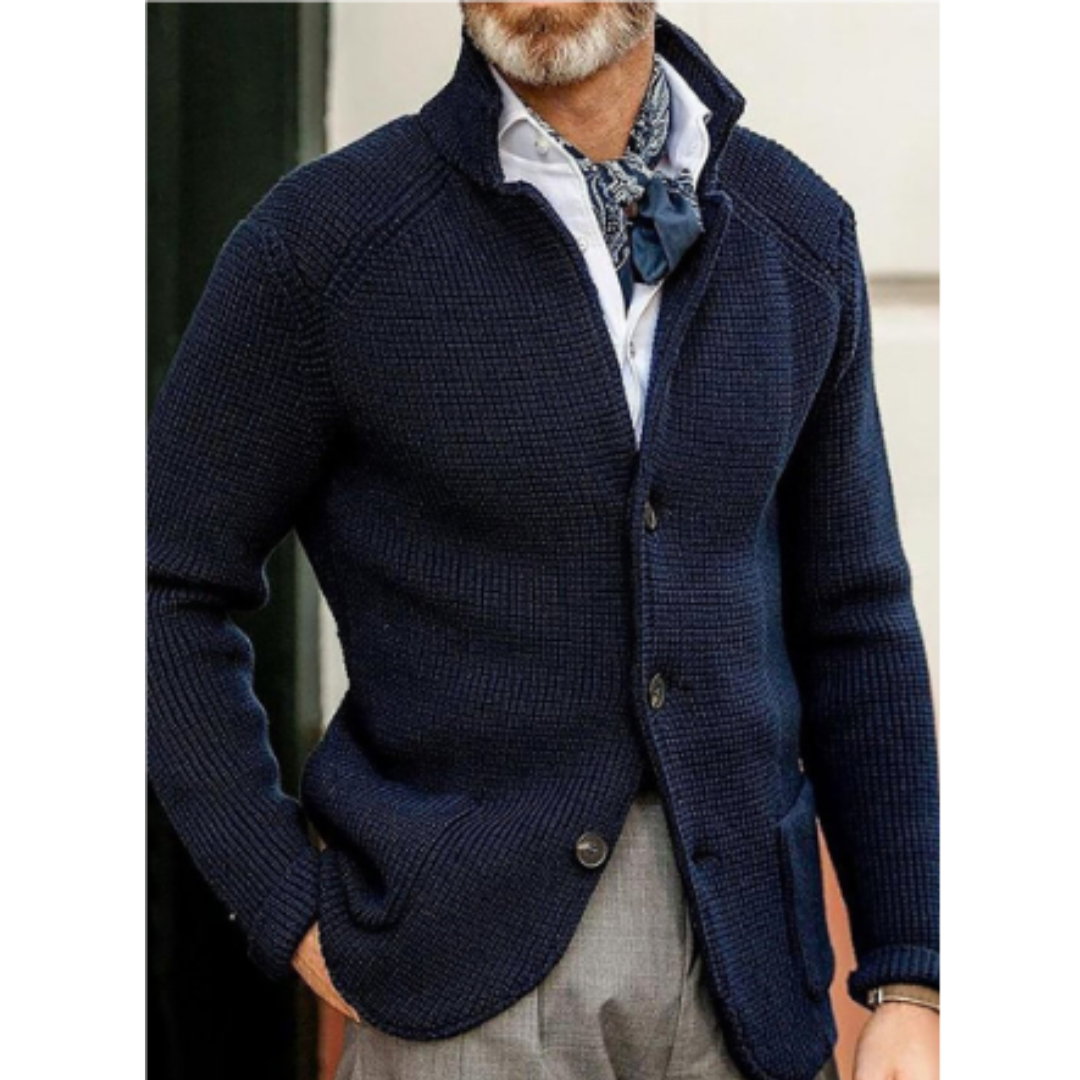 Men's Warm Cardigan Sweater | Stylish for Winter