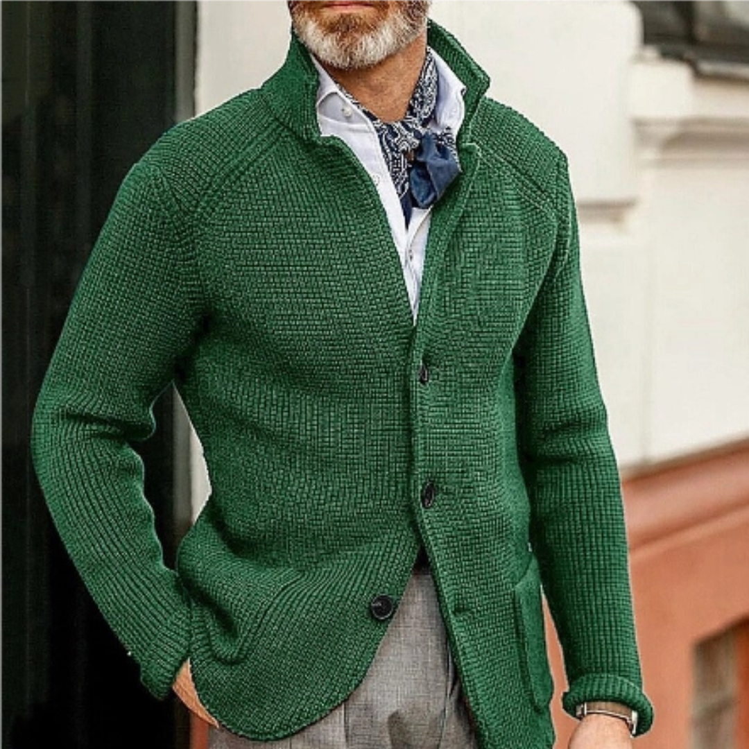 Men's Warm Cardigan Sweater | Stylish for Winter