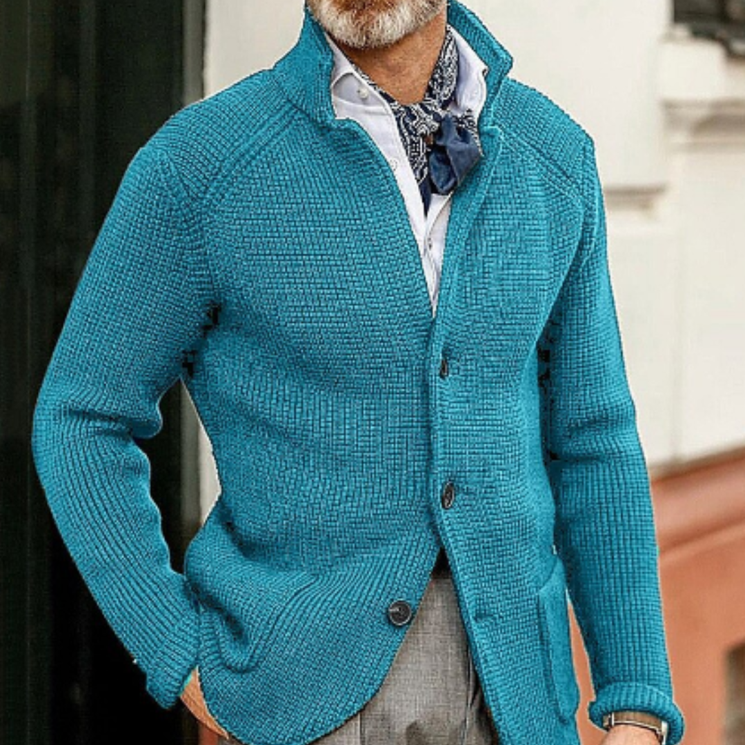 Men's Warm Cardigan Sweater | Stylish for Winter