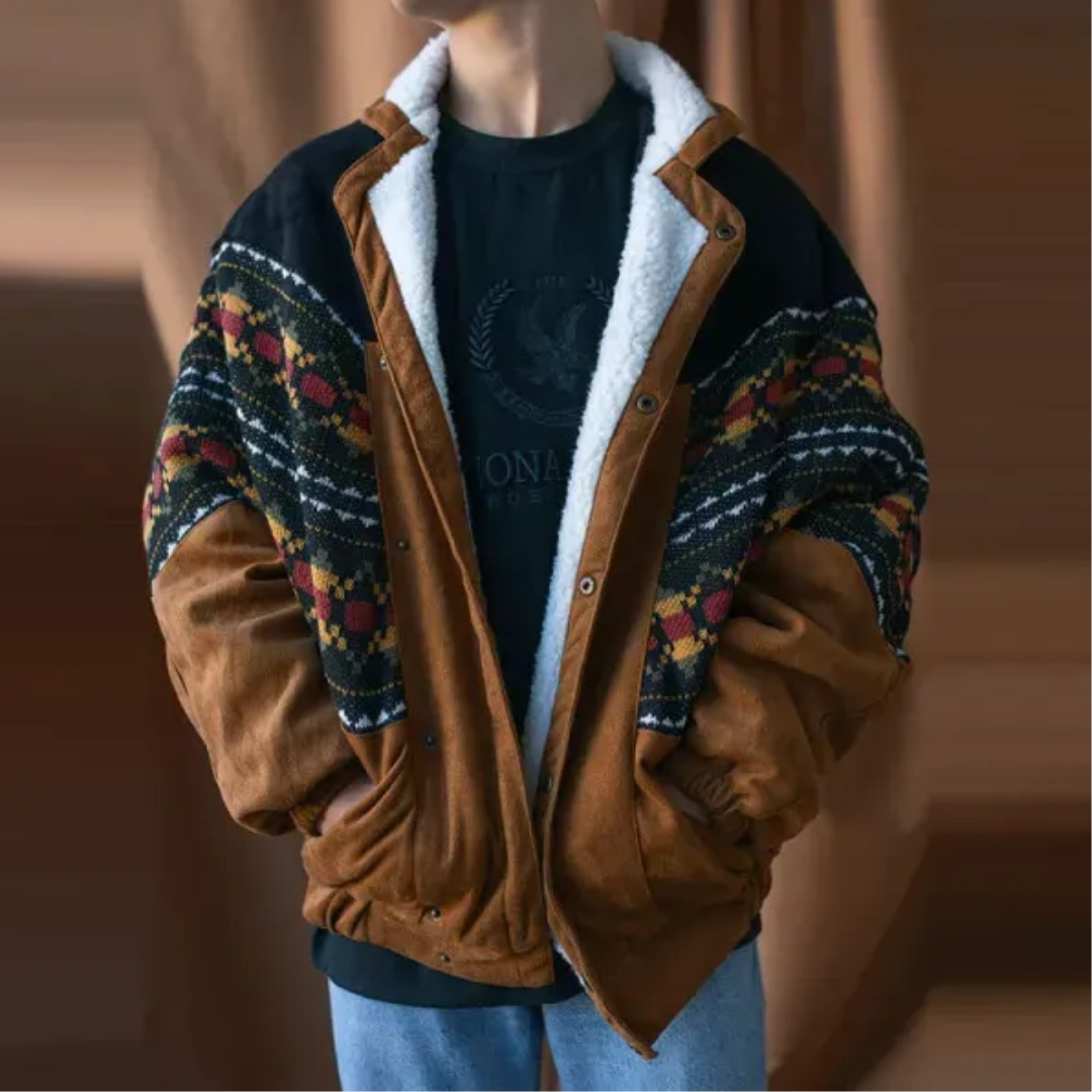 Men's Vintage Winter Jacket | Stylish and Warm