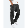 Wide Leg Multi Pocket Pants for Men | Casual Everyday Wear
