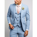 Slim Fit Three Piece Formal Suit for Men | Wedding Guest Outfit