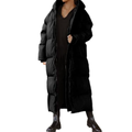 Elegant Women's Winter Jacket | Long Quilted Coat
