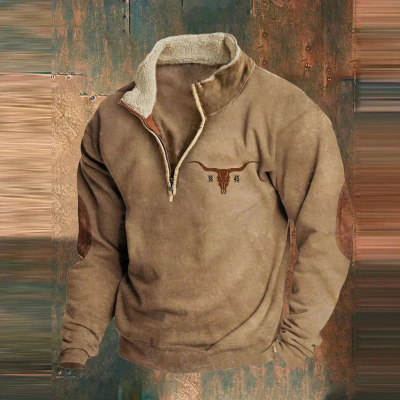 Classic Warm Men's Sweater | Comfortable with Long Sleeves