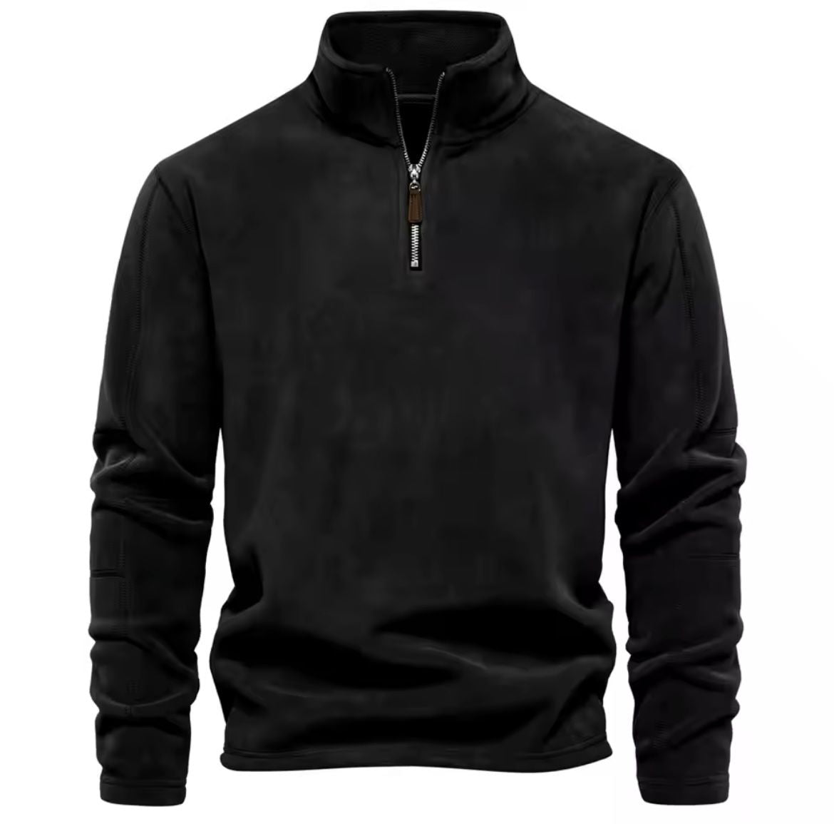 Men's Sweater | Stand-up Collar Long Sleeve Pullover for Cold Weather