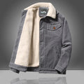 Men's Short Jacket | Button Closure Insulated Winter Clothing