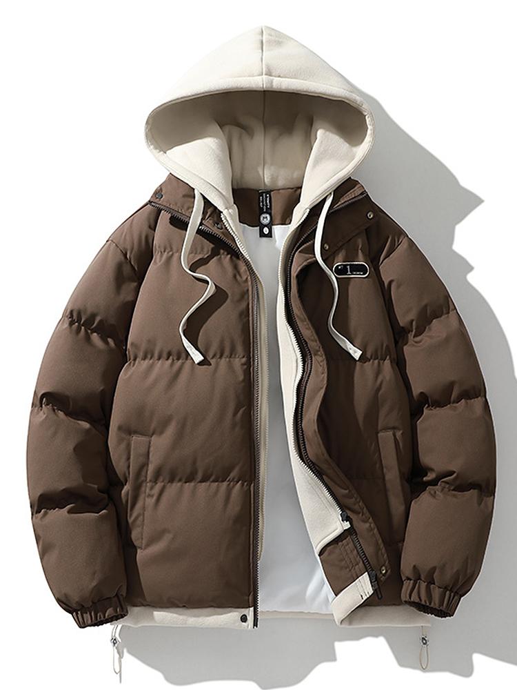 Men's Winter Jacket | Warm Double Hood