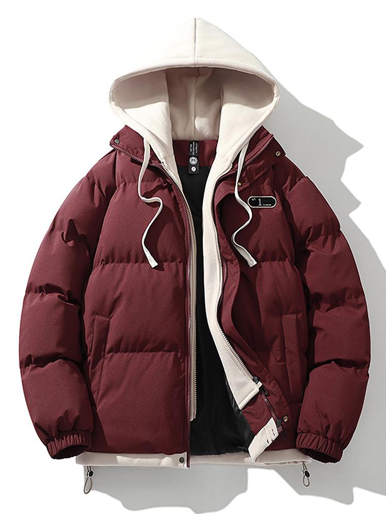 Men's Winter Jacket | Warm Double Hood