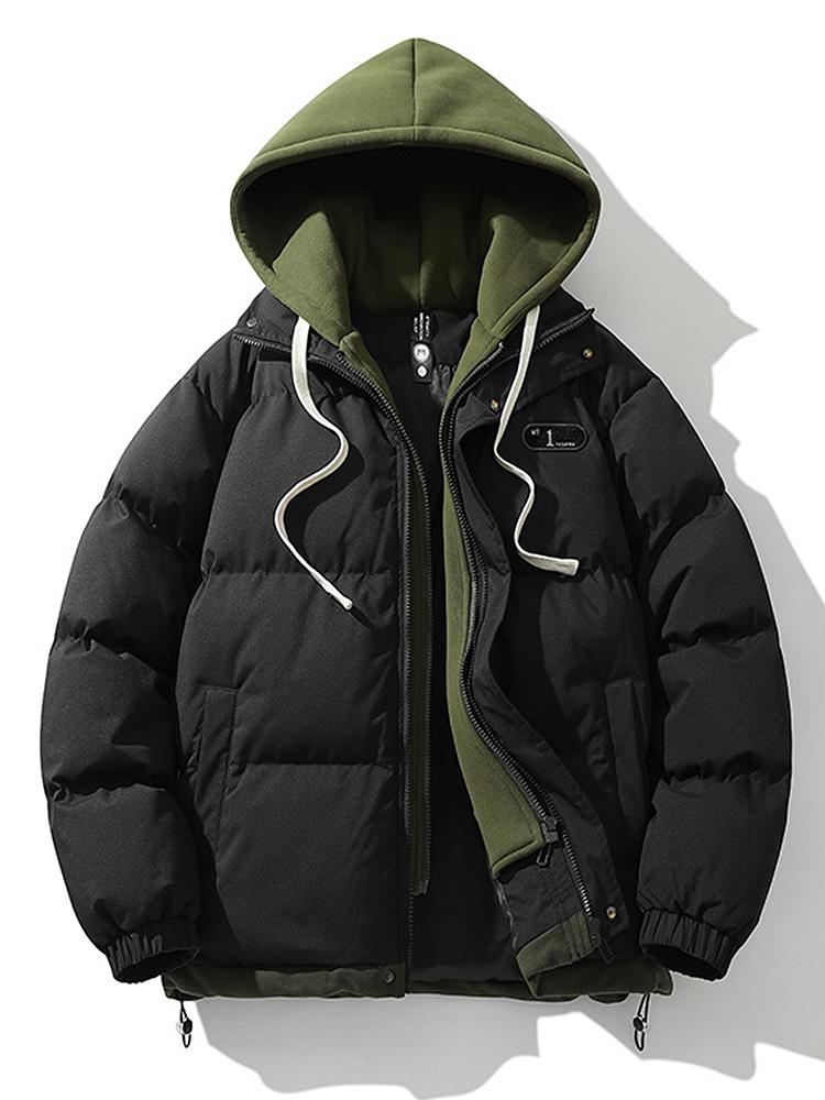 Men's Winter Jacket | Warm Double Hood
