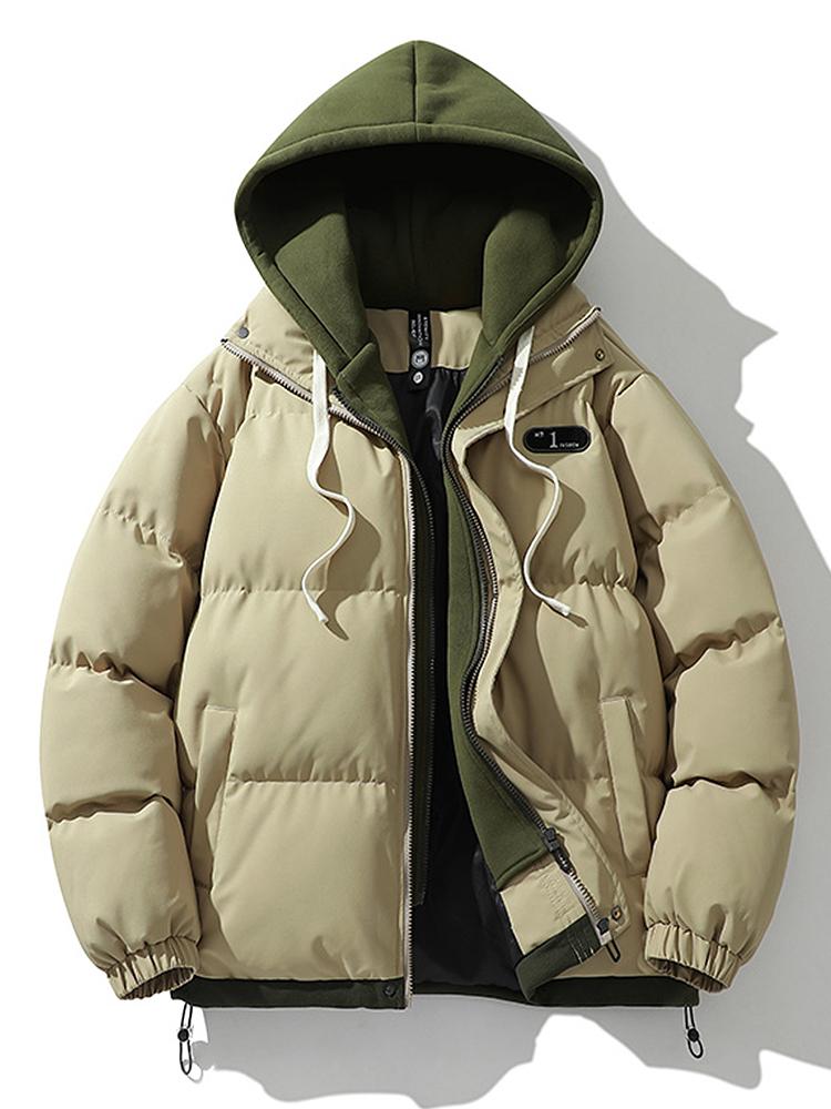 Men's Winter Jacket | Warm Double Hood