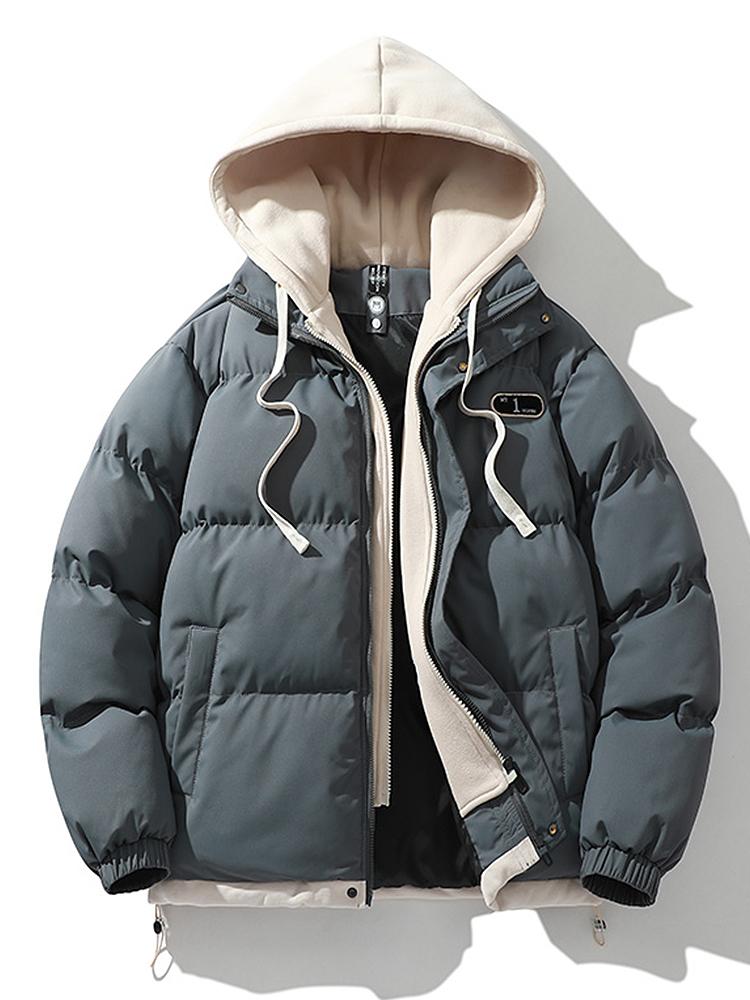 Men's Winter Jacket | Warm Double Hood