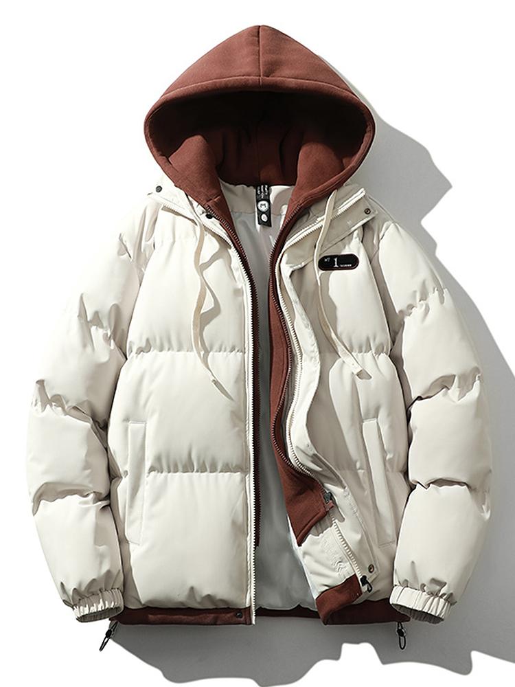 Men's Winter Jacket | Warm Double Hood