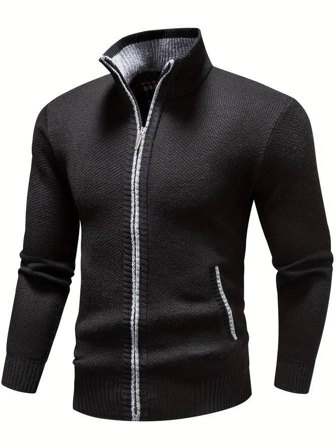 Men's Jacket | Lined Construction with Collar