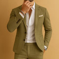 Slim Fit Breathable Suit for Men | Formal Business Occasion Wear