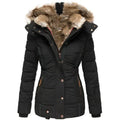 Fitted Lined Hood Winter Jacket for Women | Cold Weather Wear