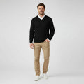 Men's Sweater | V-Neck Long Sleeve Pullover for Work and Everyday Wear