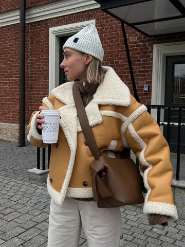 Short Winter Jacket | Loose Warm Fit