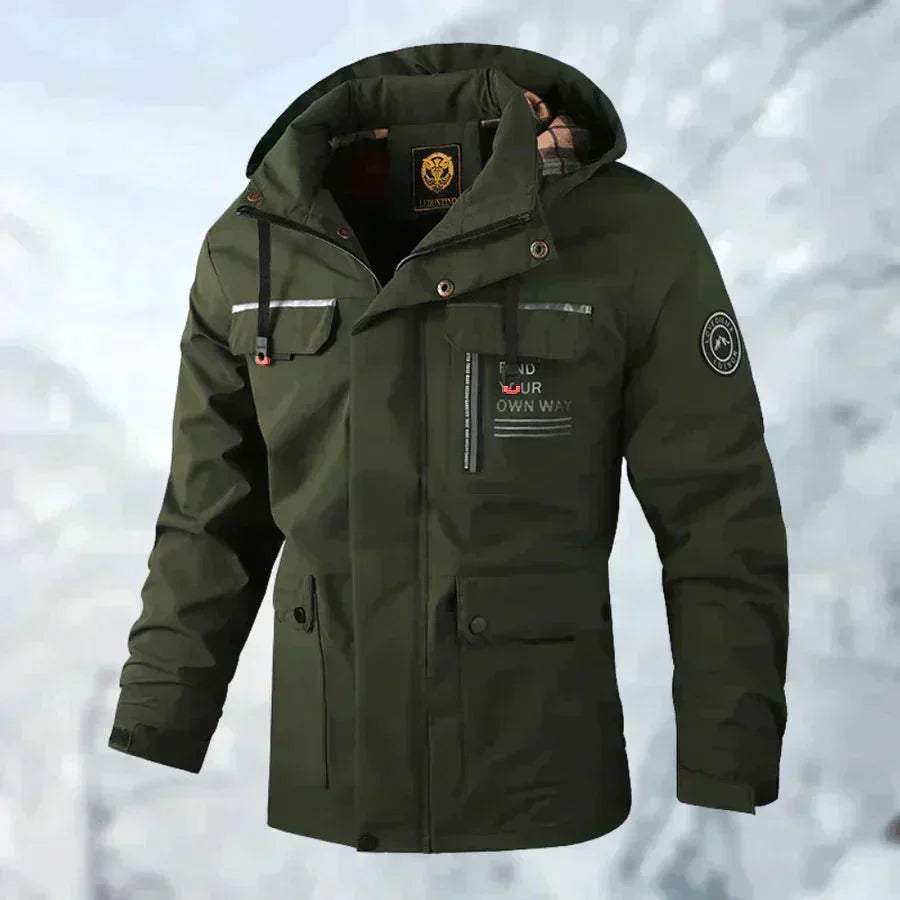 Men's Waterproof Jacket with Hood | Outdoor