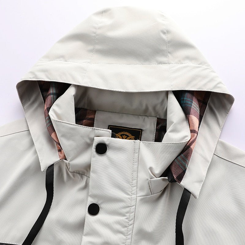 Men's Waterproof Jacket with Hood | Outdoor