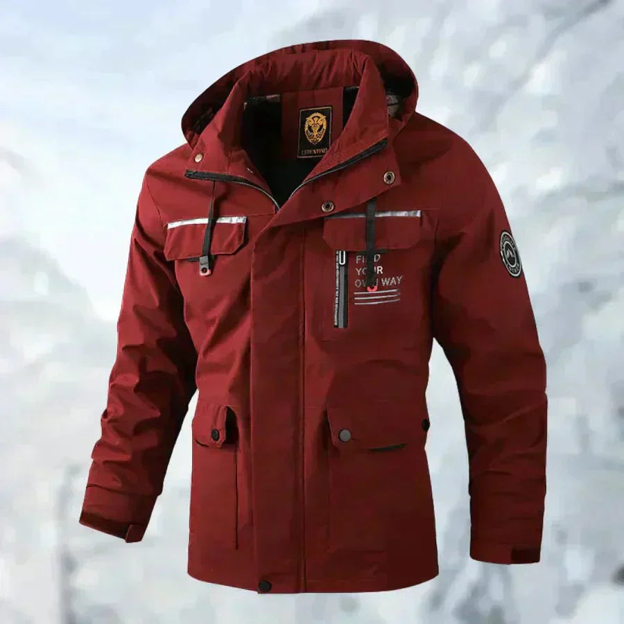 Men's Waterproof Jacket with Hood | Outdoor