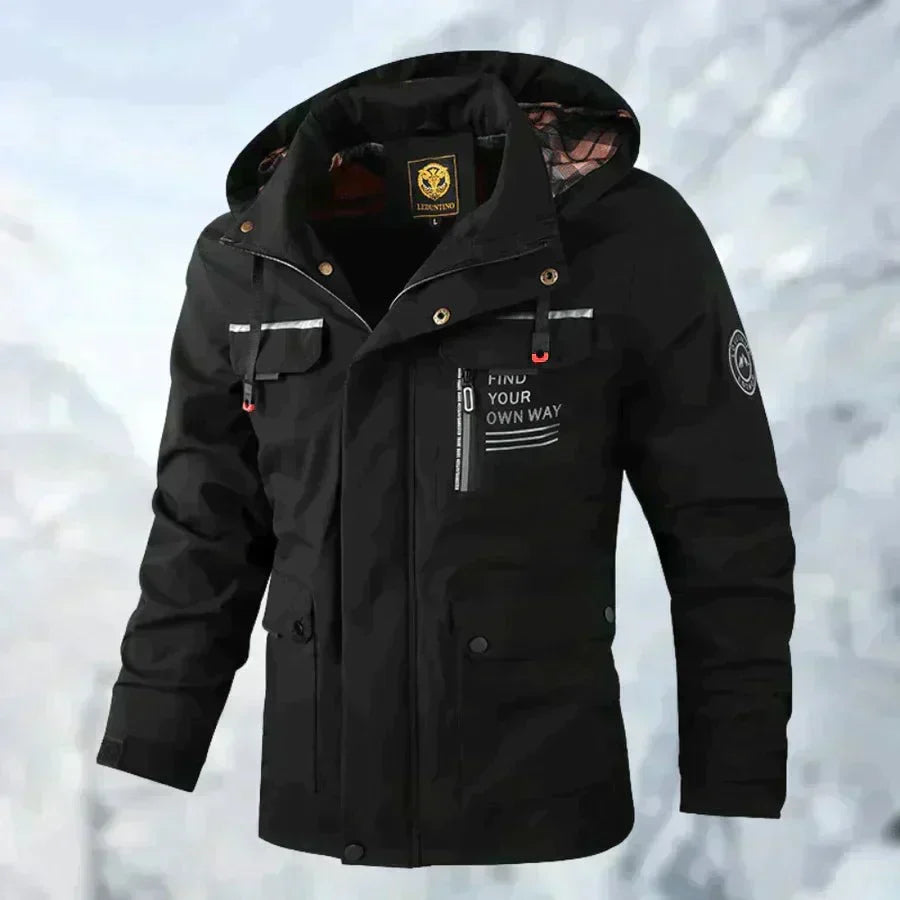 Men's Waterproof Jacket with Hood | Outdoor