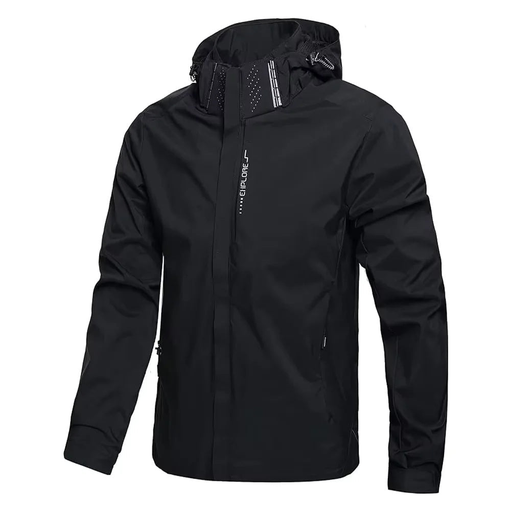 Men's Softshell Jacket | Waterproof Windproof Zip