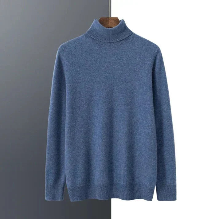 Men's Sweater | Turtleneck Long Sleeve Knit Regular Fit Clothing
