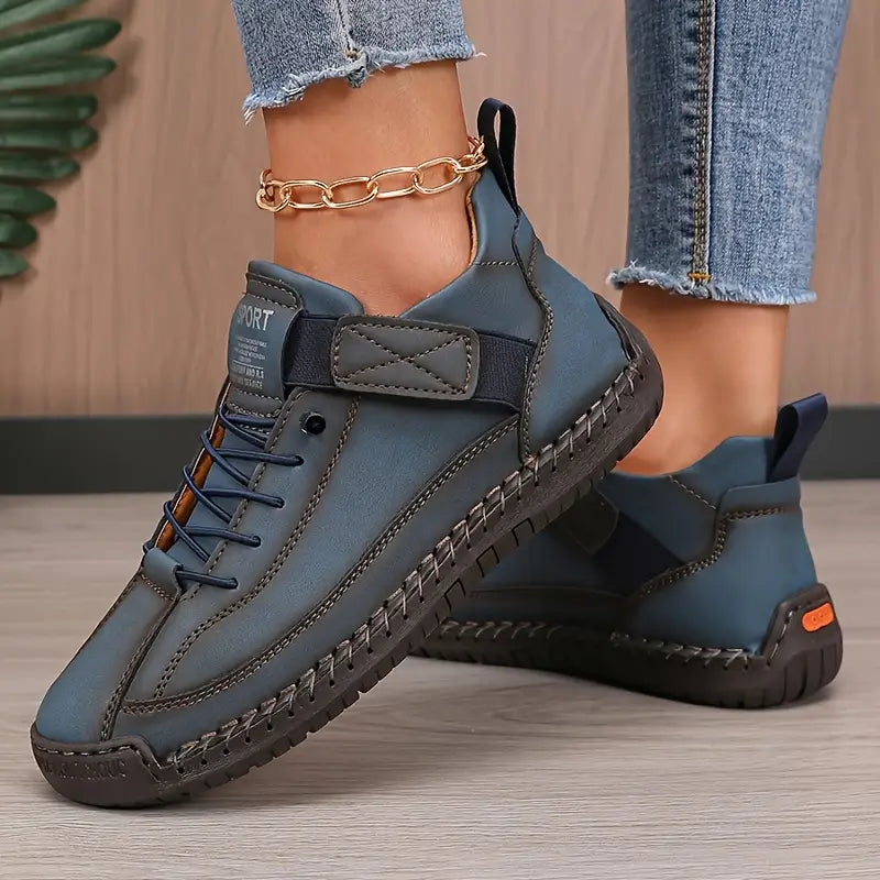 Leather Orthopedic Cushioned Sneakers for Women | Everyday Support