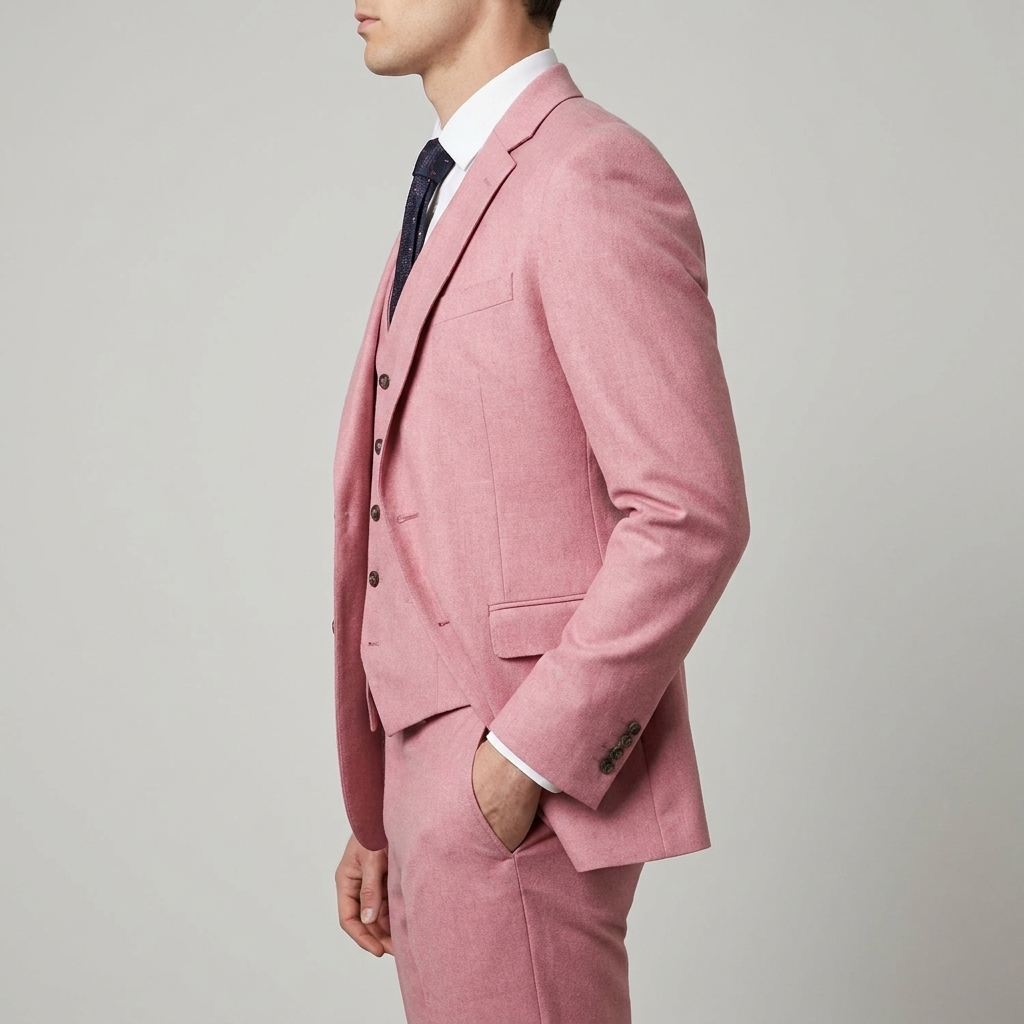 Tailored Slim Fit Three Piece Blazer Waistcoat Suit for Men | Formal Wear