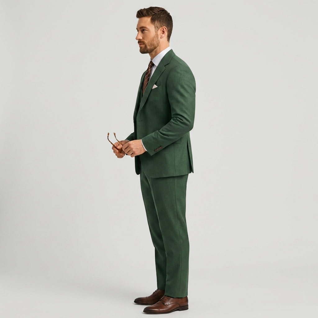 Tailored Slim Fit Three Piece Blazer Waistcoat Suit for Men | Formal Wear