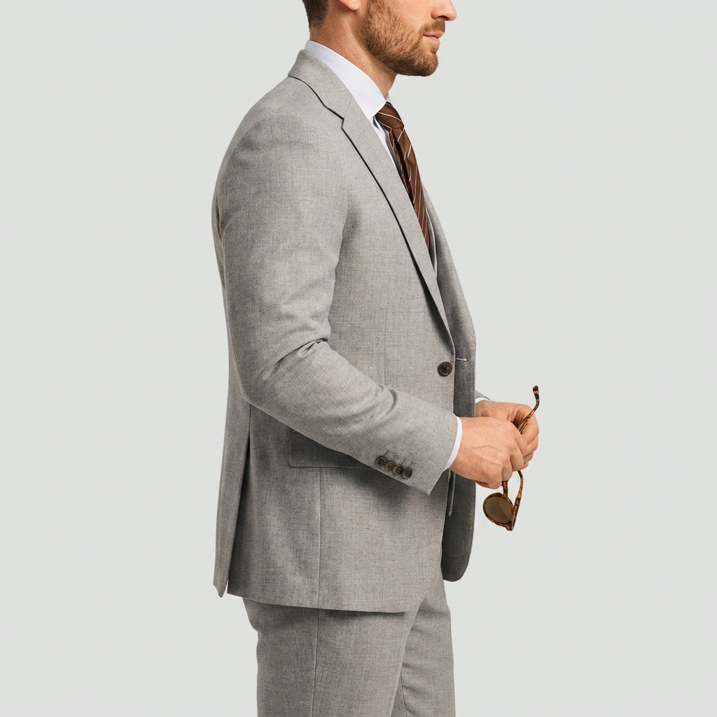 Tailored Slim Fit Three Piece Blazer Waistcoat Suit for Men | Formal Wear