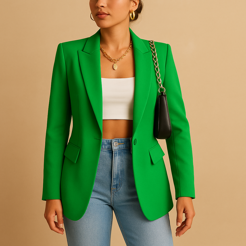 Fitted Slim Cut Blazer Jacket for Women | Office and Casual Wear Collection