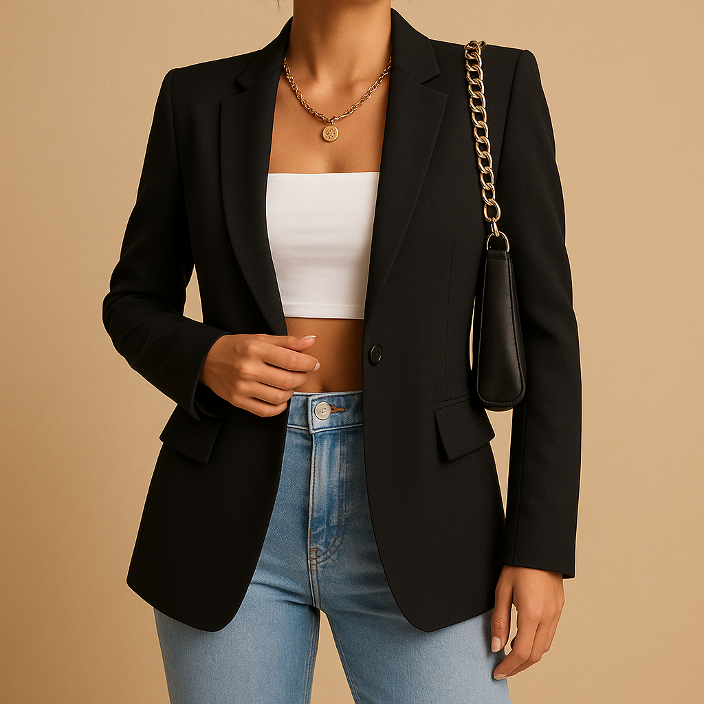 Fitted Slim Cut Blazer Jacket for Women | Office and Casual Wear Collection