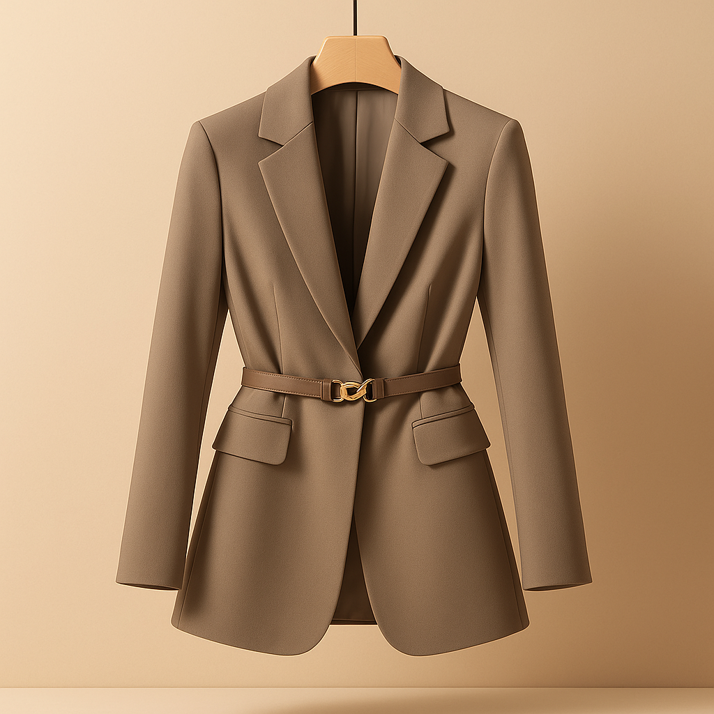 Fitted Single-Button Blazer for Women | Business and Evening Occasion Wear