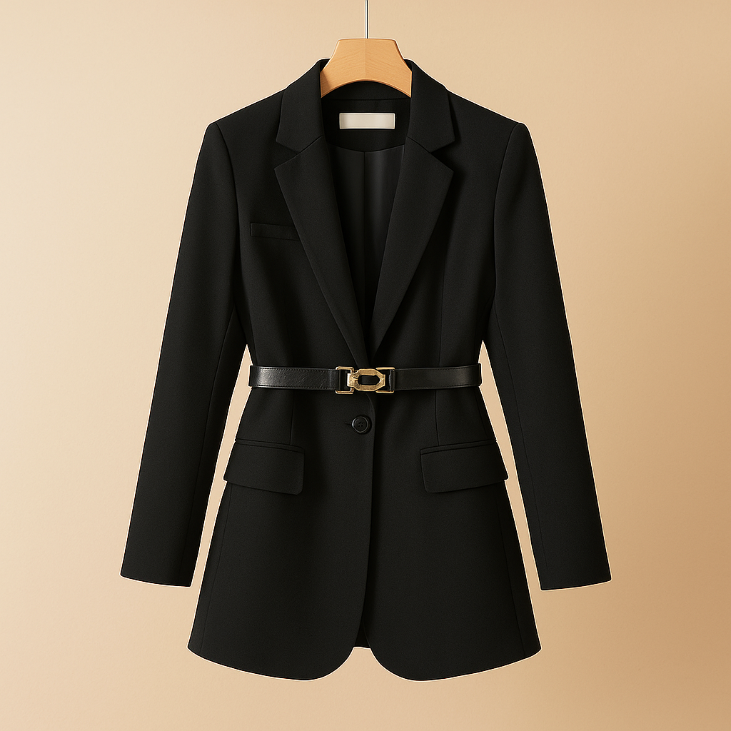 Fitted Single-Button Blazer for Women | Business and Evening Occasion Wear