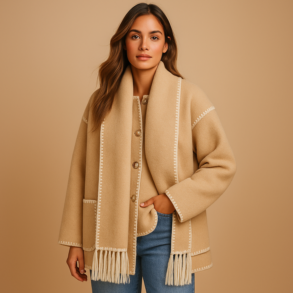 Women's Coat | Elegant Fitted Winter Style