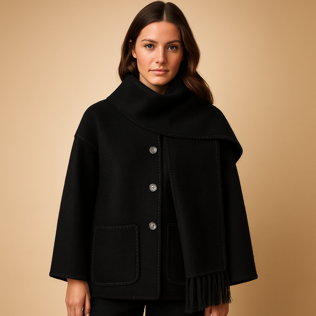 Women's Coat | Elegant Fitted Winter Style
