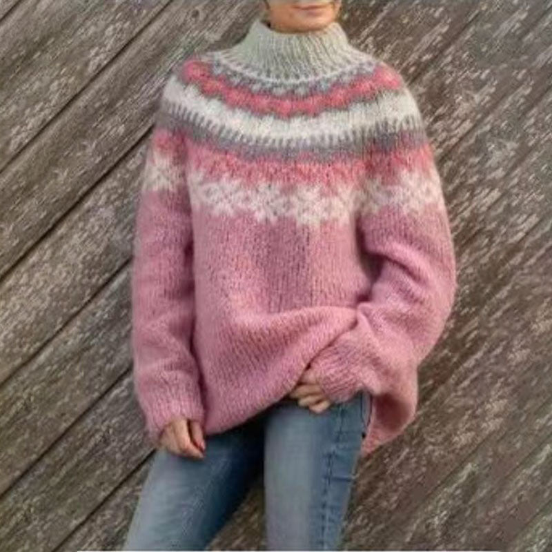 Women's Sweater | Round Neck Design with Long Sleeves