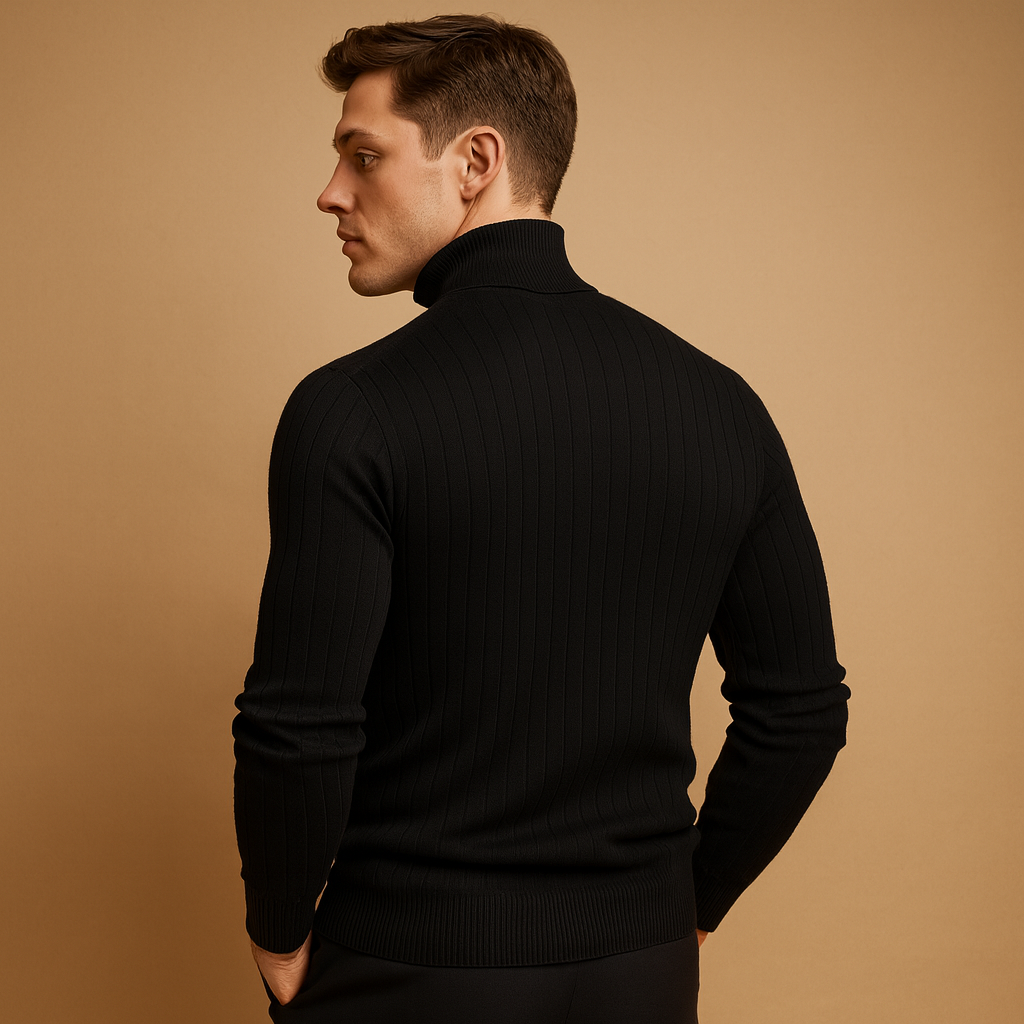 Men's Sweater | Knitted Turtleneck Cut
