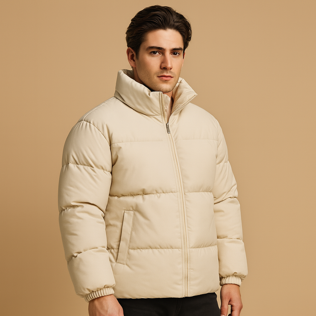 Men's Jacket | Quilted Winter Comfort