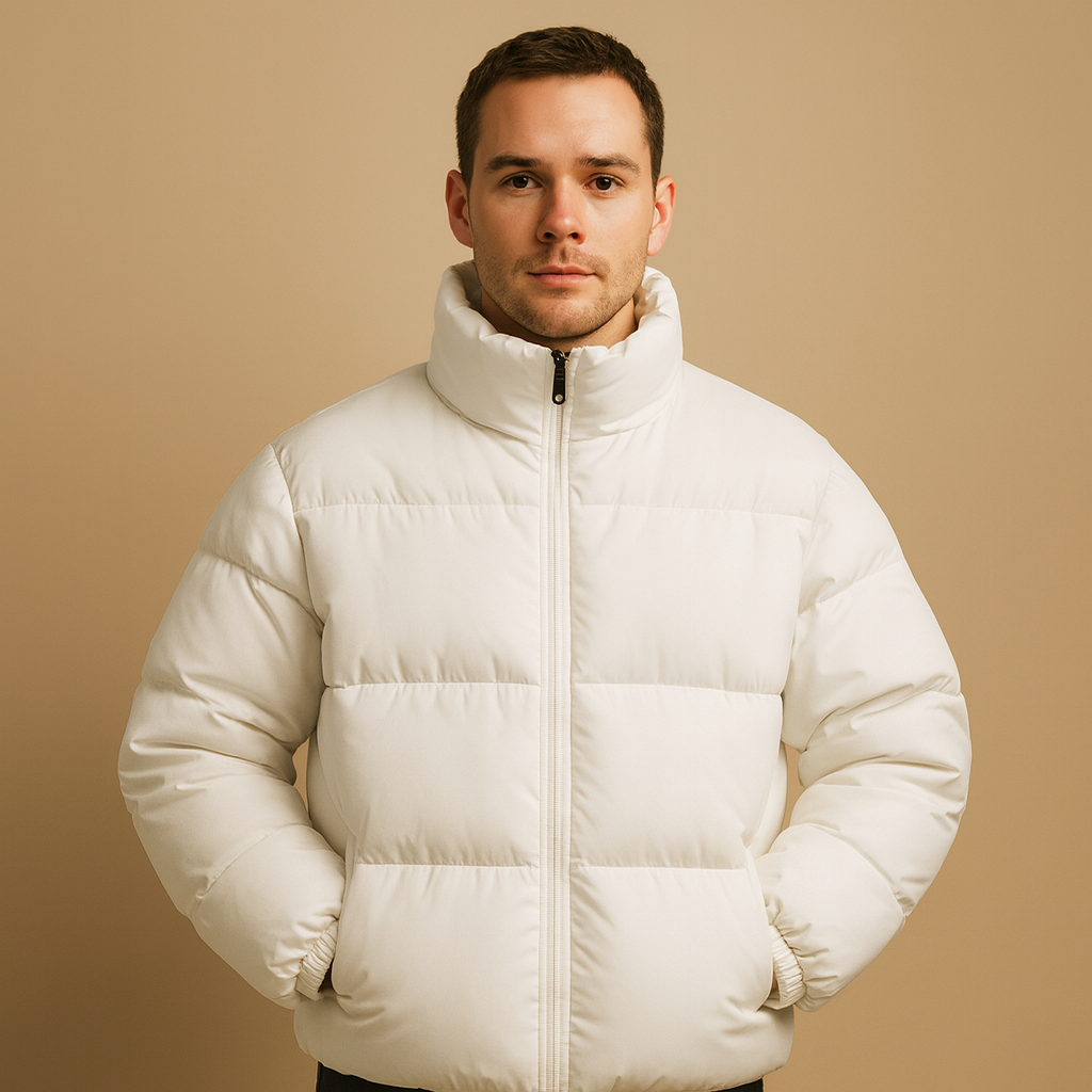 Men's Jacket | Quilted Winter Comfort