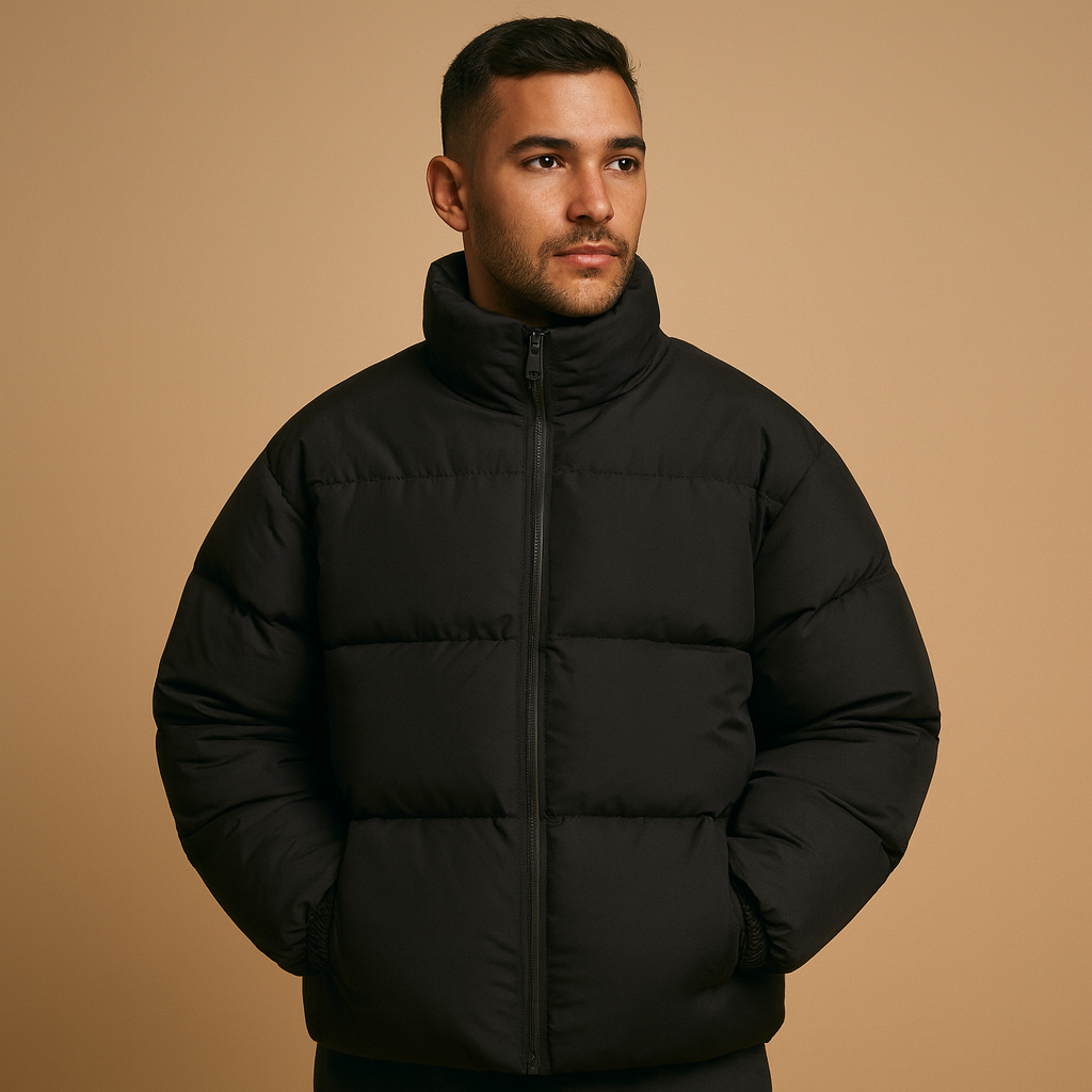 Men's Jacket | Quilted Winter Comfort