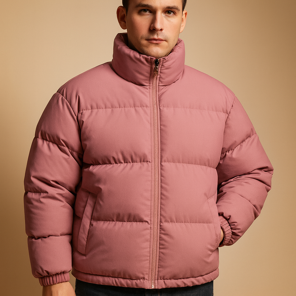 Men's Jacket | Quilted Winter Comfort