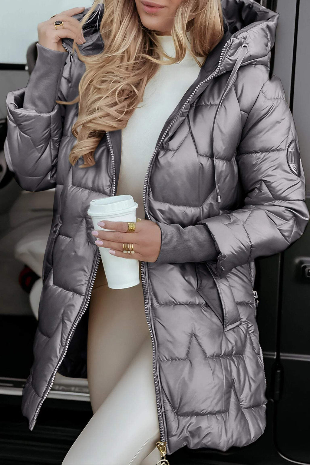 Down Fitted Winter Jacket for Women | Cold Weather Outerwear