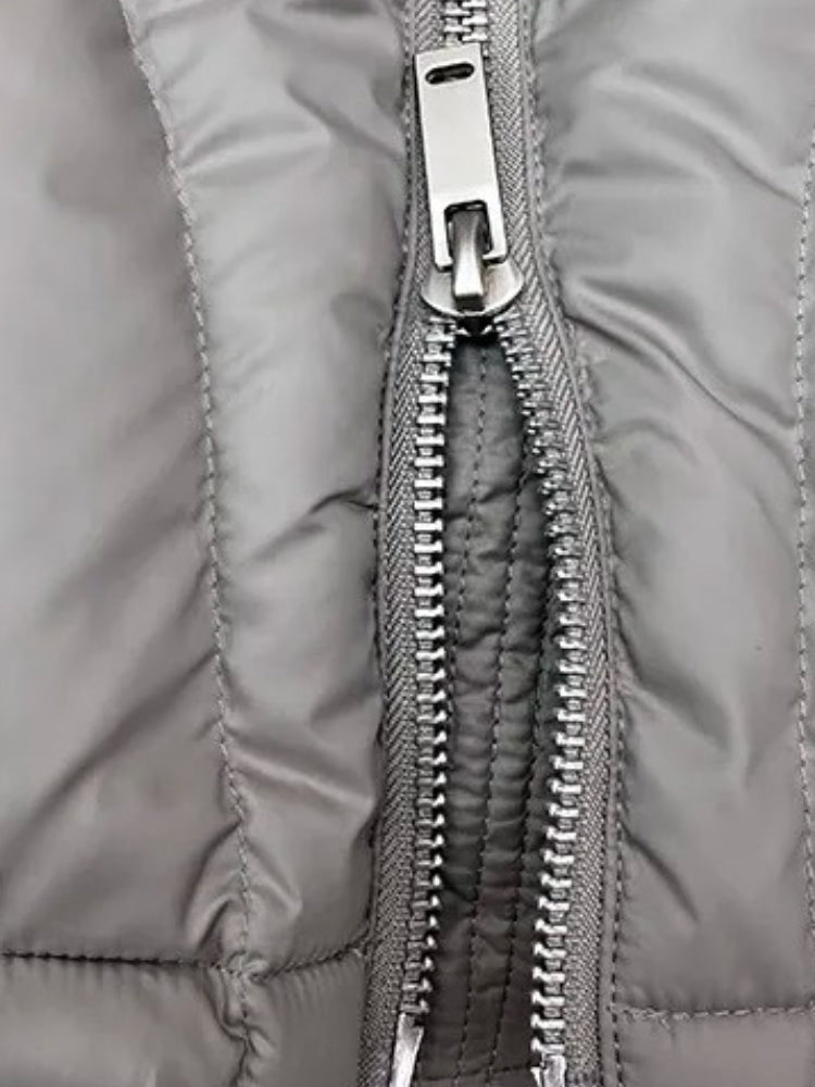 Black Down Filled Hooded Long Parka for Men | Cold Weather Outerwear