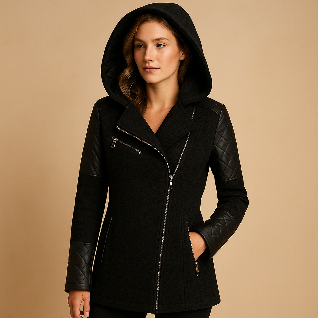 Women's Coat | Long with Hood