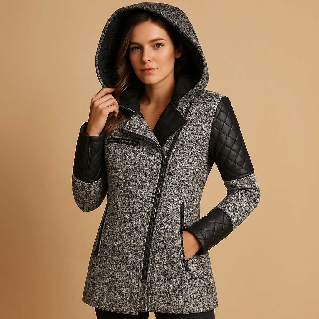 Women's Coat | Long with Hood