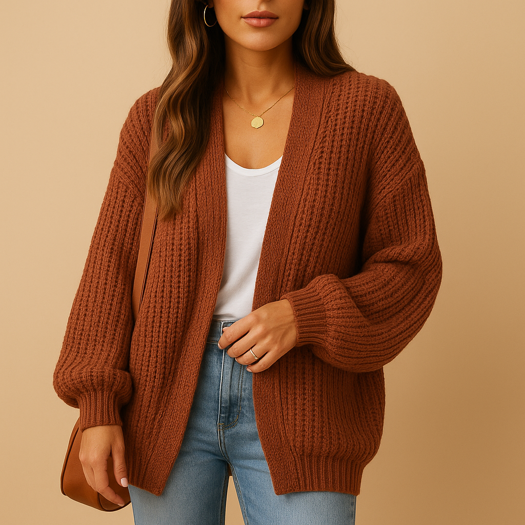 Women's Cardigan | Loose Fit Knit Everyday